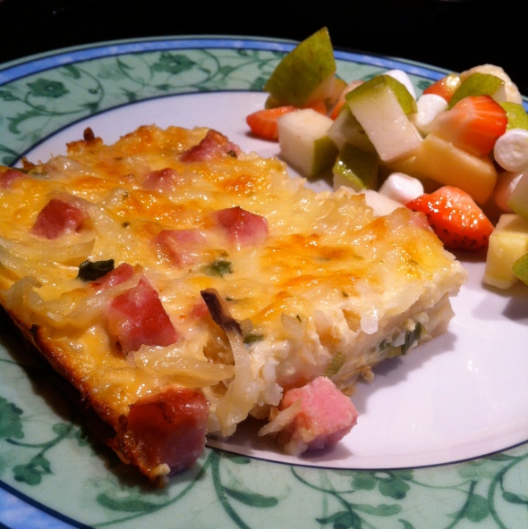 Breakfast for Dinner Casserole - Make ahead and bake when you are ready